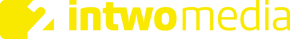 Intwo Media Logo yellow Filmproduktion in Mönchengladbach